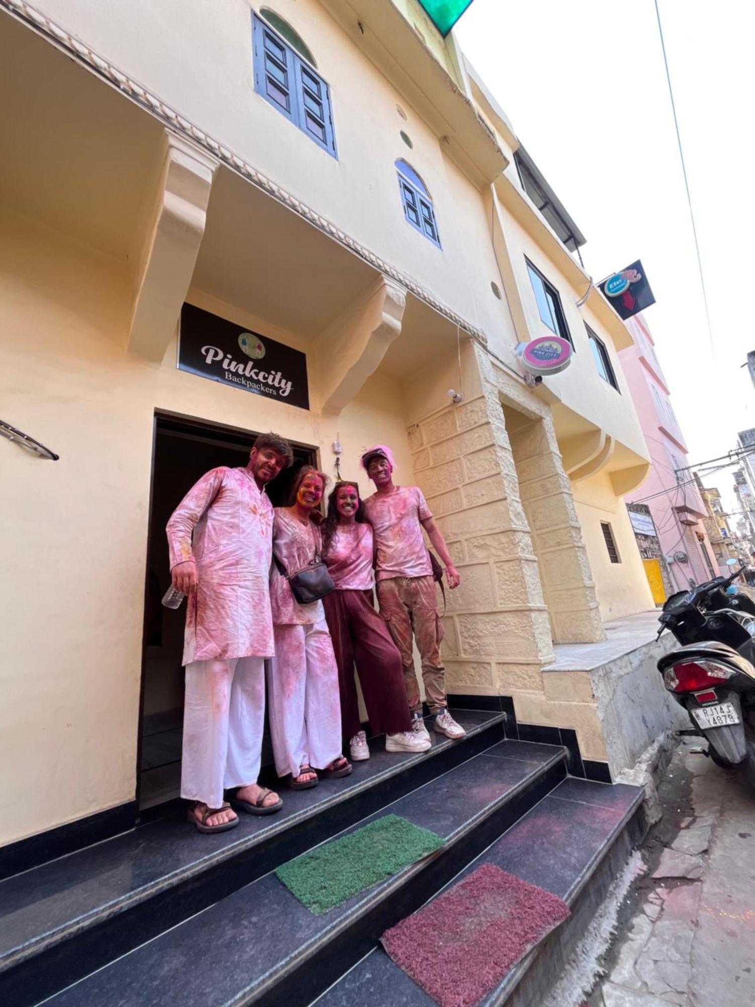Pink City Backpackers 斋浦尔 外观 照片