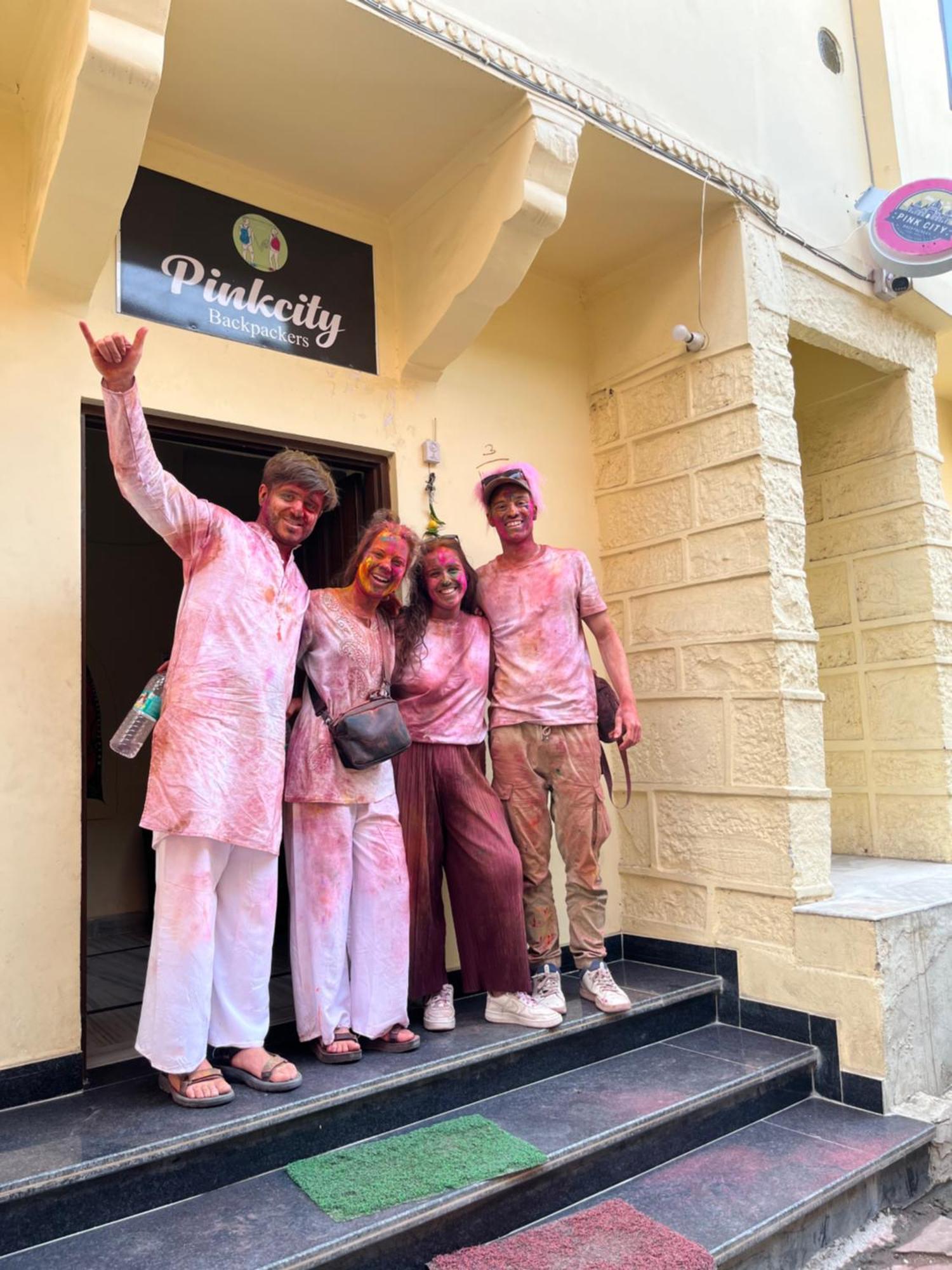 Pink City Backpackers 斋浦尔 外观 照片